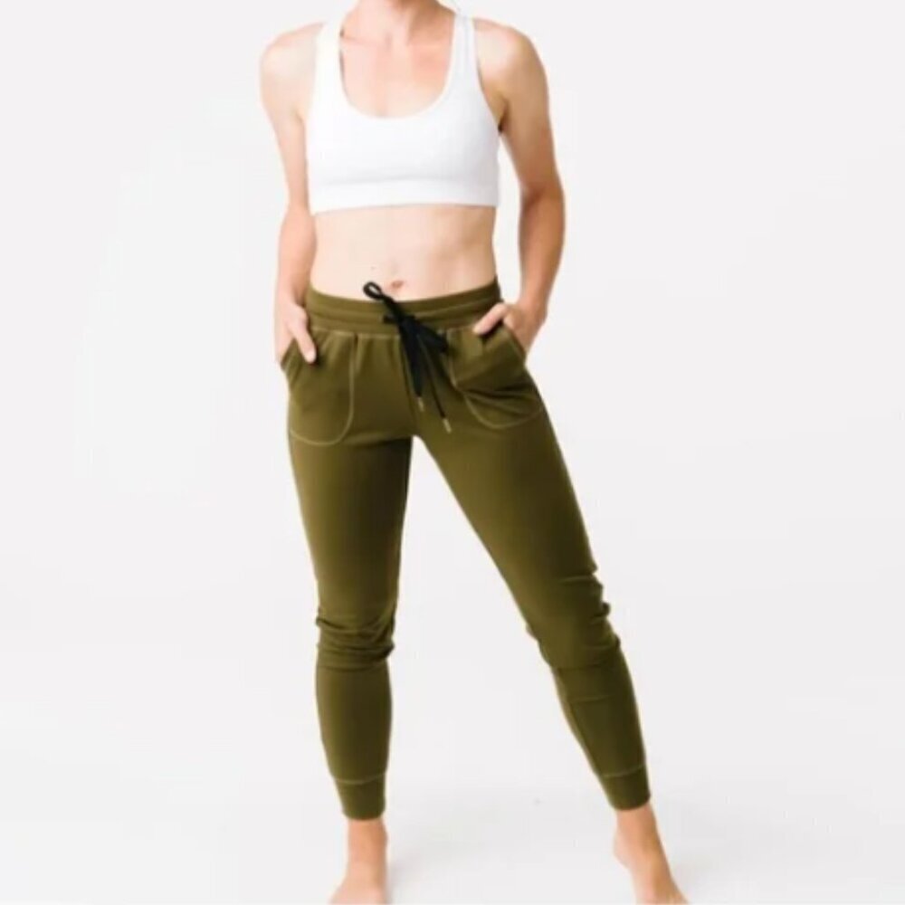 ZYIA Active Unwind Jogger Olive Green L